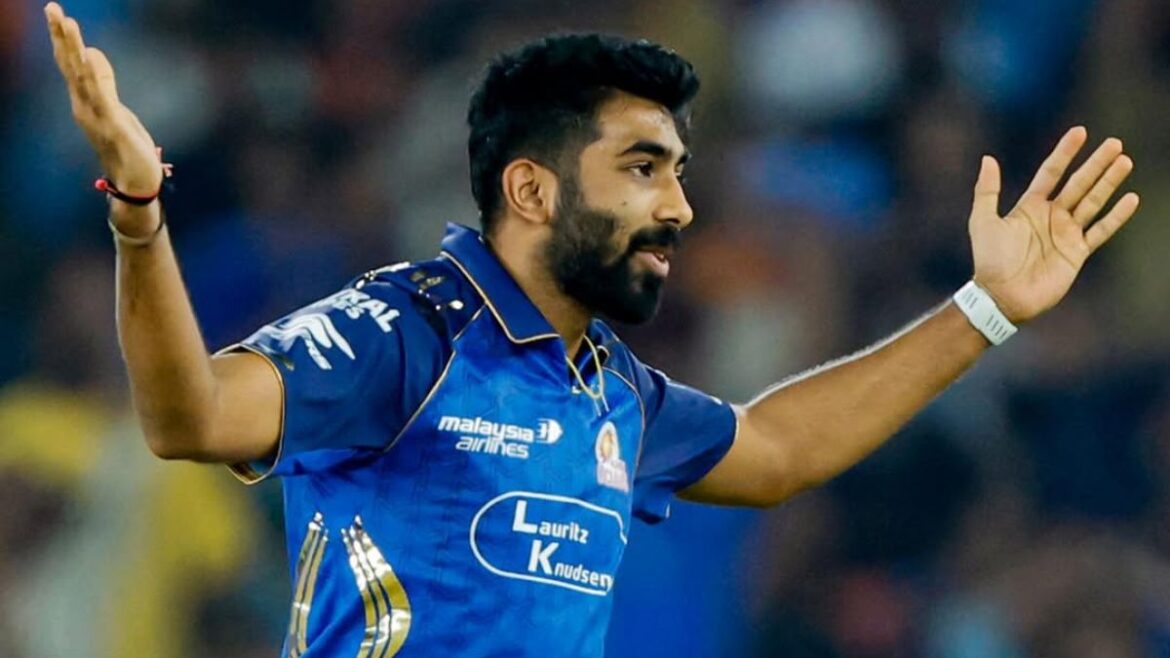 Jasprit Bumrah takes first wicket in IPL 2026