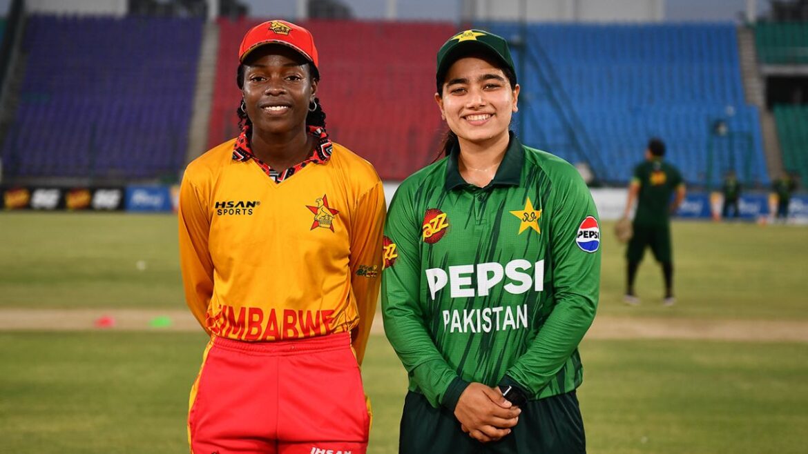 Nomvelo Sibanda and Fatima Sana (Source: PCB)