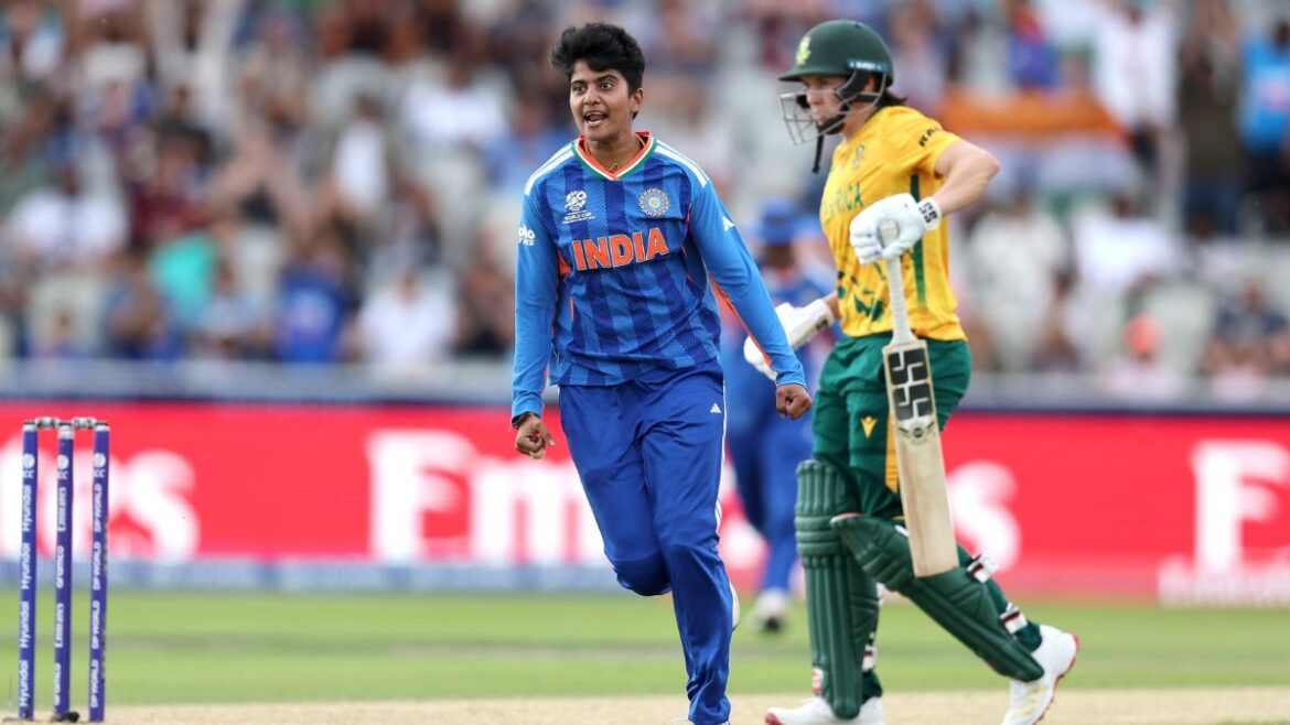 N Sree Charani becomes number 1 ranked T20I bowler in latest ICC T20I rankings
