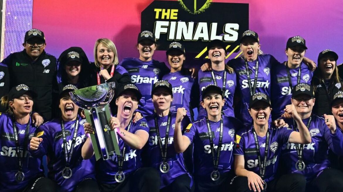 Hobart Hurricanes with the WBBL 2025 Title WBBL 2026 Full Schedule and Timing