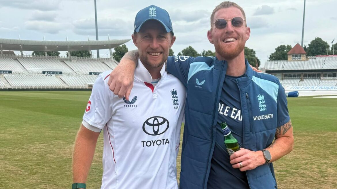 Ben Stokes and Joe Root Ben Stokes makes first public statement after retiring from international cricket