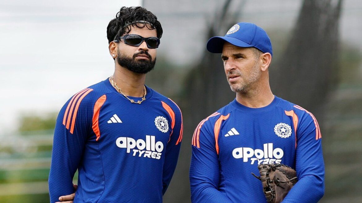 Shreyas Iyer with Ryan ten Doeschate Shreyas Iyer loses temper after India's biggest loss in T20Is