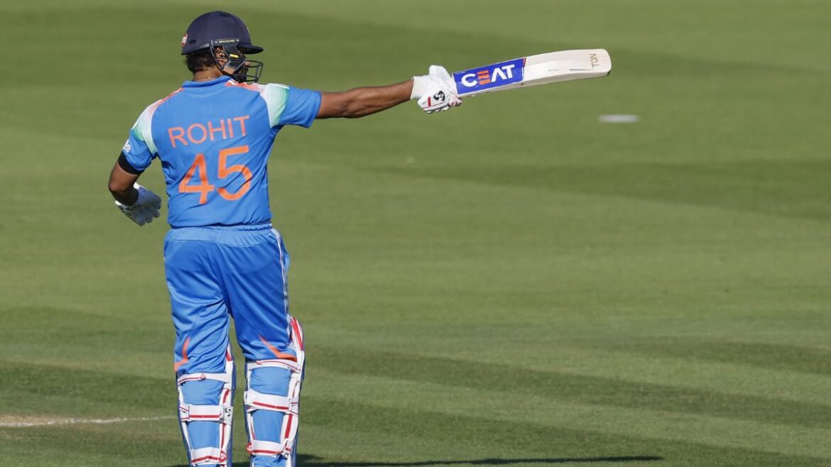Rohit Sharma Rohit Sharma allays fears of sudden exit from international cricket with solid hundred at Lord's